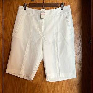 New white Izod golf short.  Size 10. Sun control and wicking.